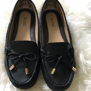 Black Michael Kors loafers